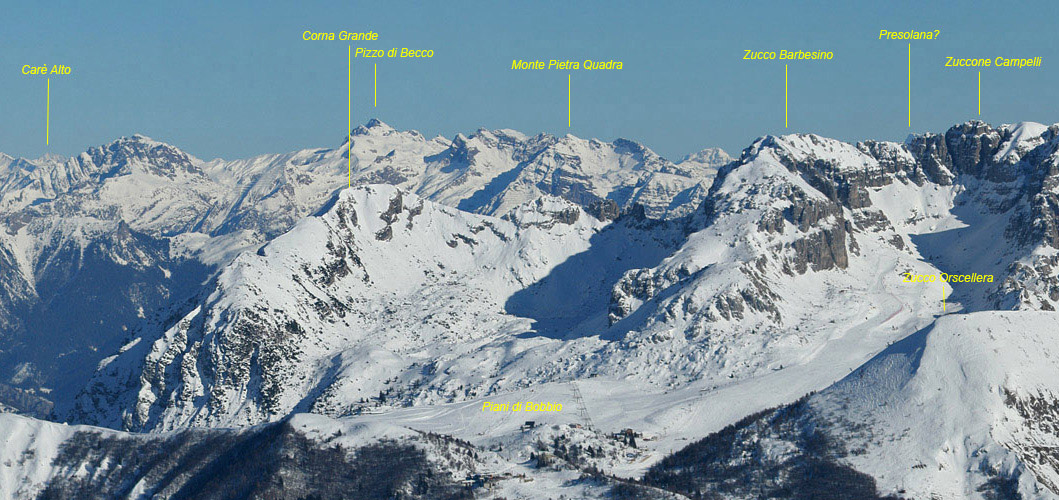 Aiuto riconoscimento Orobie, Prealpi bergamasche e bresciane