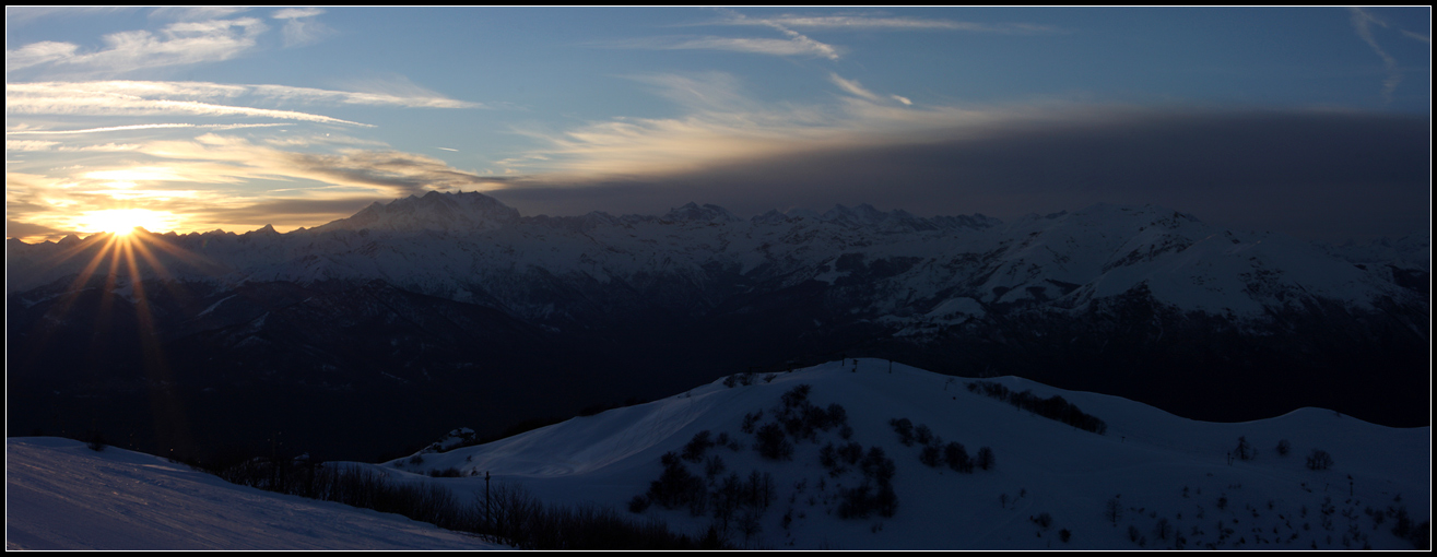 Tramonto dal Mottarone