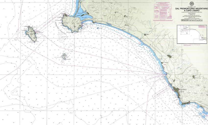 Batimetria mediterranea: 8. Tirreno centro-orientale