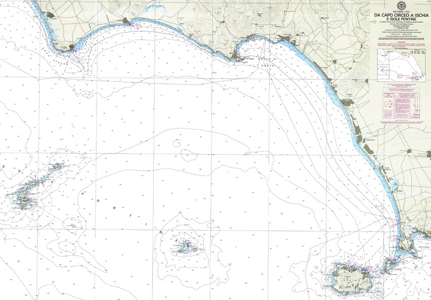 Batimetria mediterranea: 8. Tirreno centro-orientale