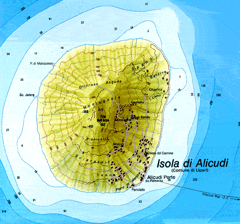 Batimetria mediterranea: 7. Tirreno centro-meridionale