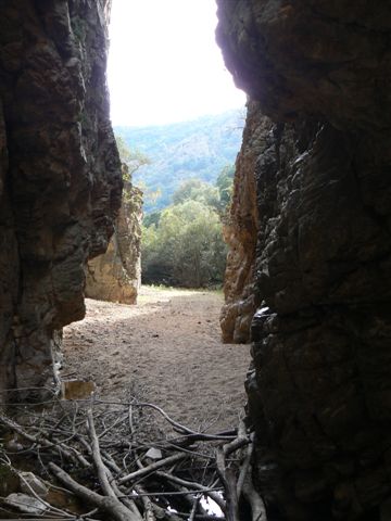 canyon is strintus  de antoni sanna (Sulcis)