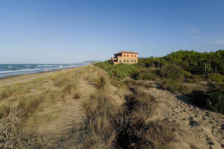 Il litorale alla Fiumara di Marina di Grosseto