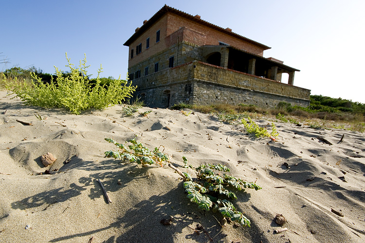 Il litorale alla Fiumara di Marina di Grosseto