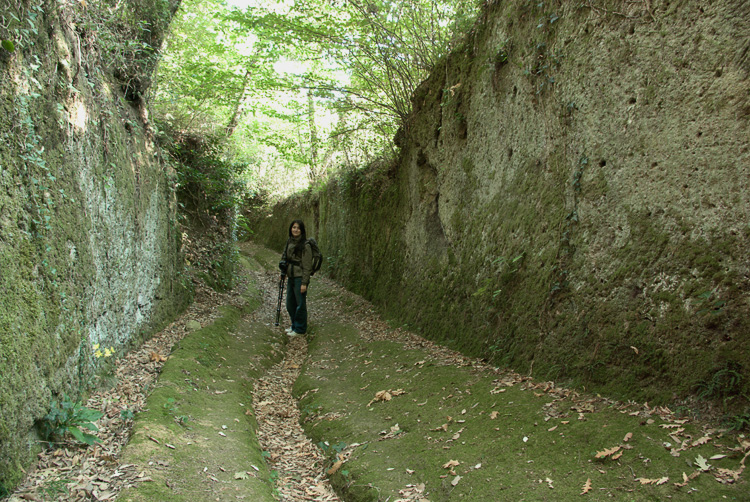 Sorano e la Via Cava di San Rocco