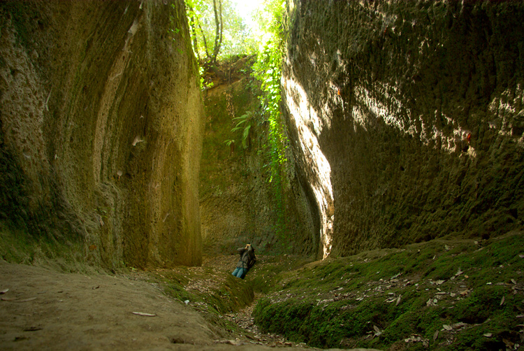 Sorano e la Via Cava di San Rocco