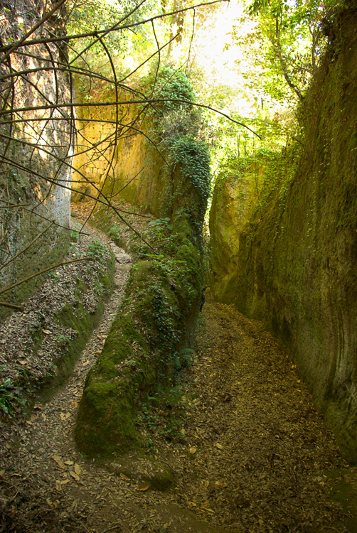 Sorano e la Via Cava di San Rocco