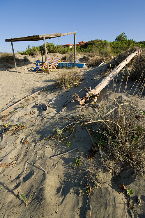 Il litorale alla Fiumara di Marina di Grosseto