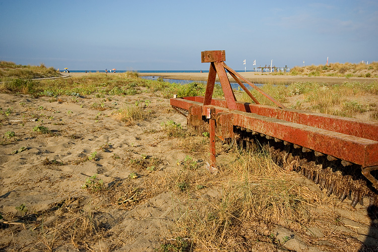 Il litorale alla Fiumara di Marina di Grosseto