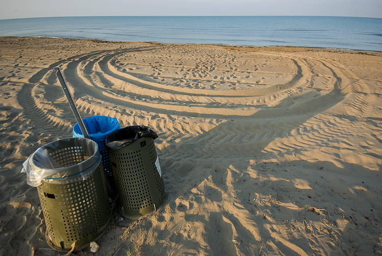 Il litorale alla Fiumara di Marina di Grosseto