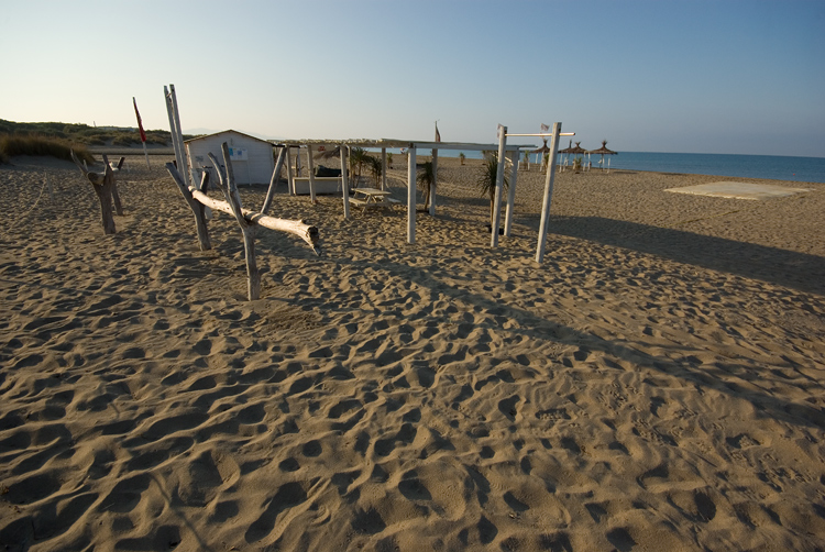 Il litorale alla Fiumara di Marina di Grosseto