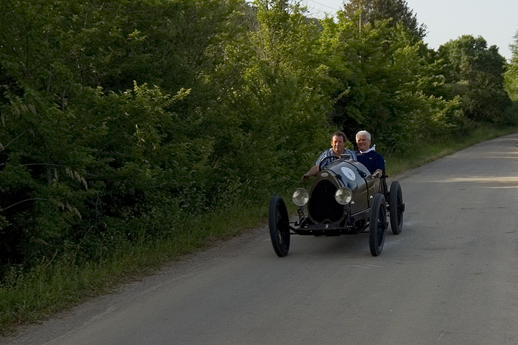 Raduno delle Bugatti in Maremma