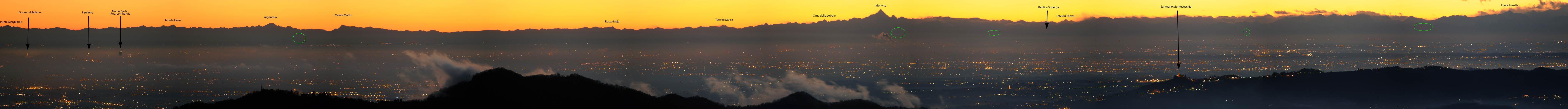 Gli Appennini visti da Bergamo