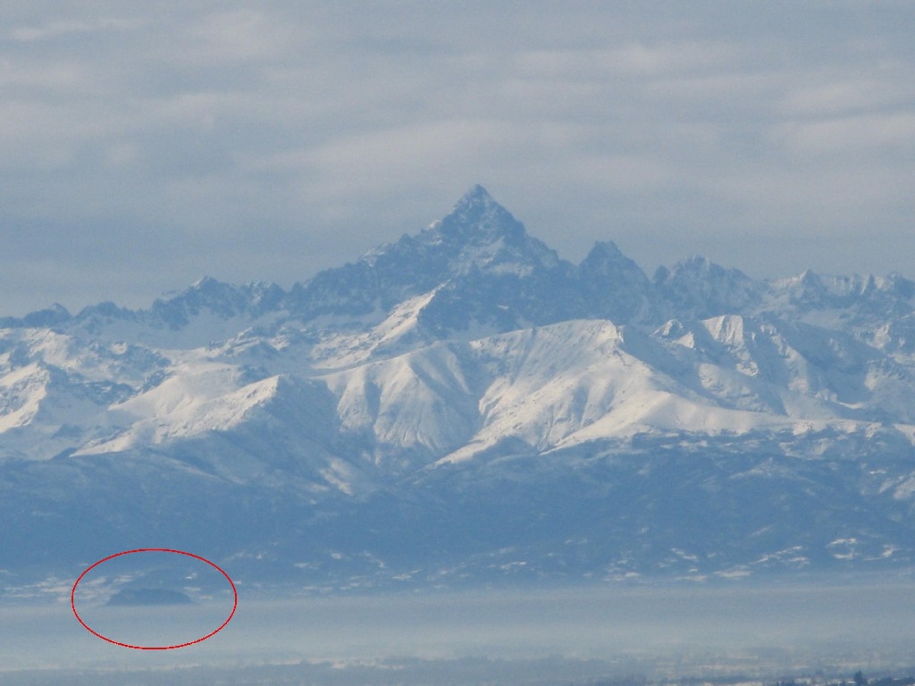 La cerchia alpina alpina da Albugnano d''Asti