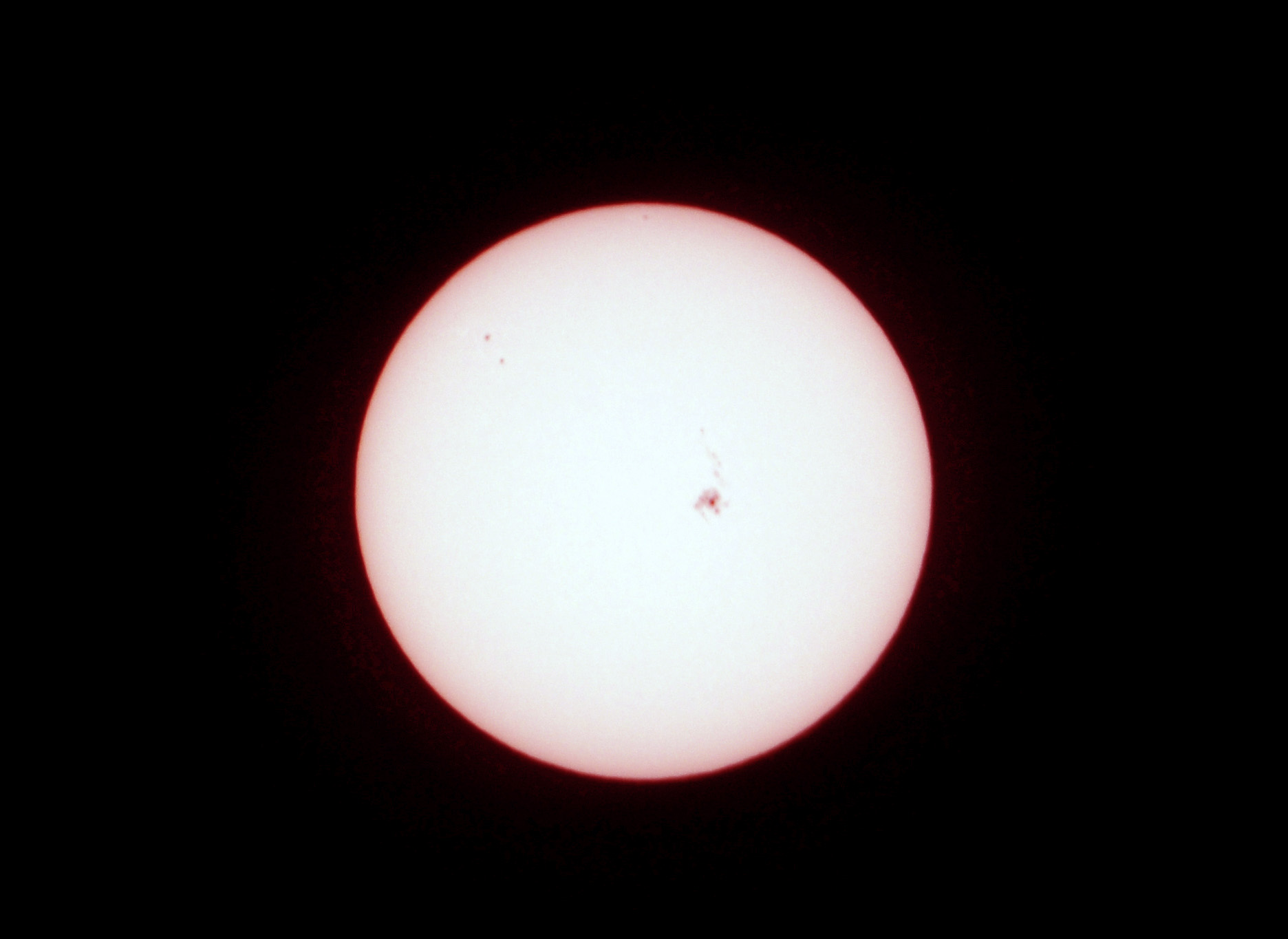 Macchia solare AR1476   10 maggio 2012 17:40