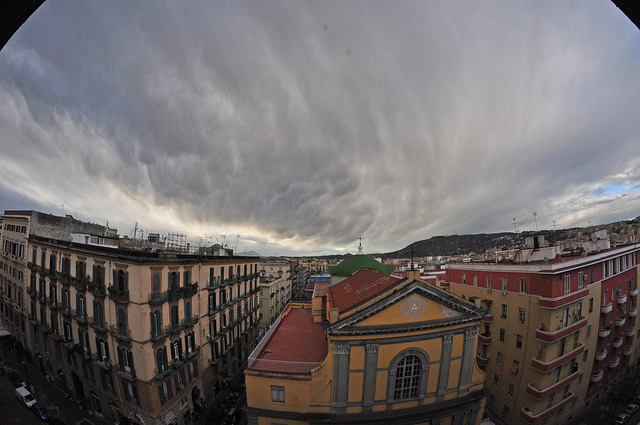 Il cielo di Napoli....