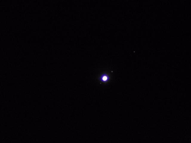 Luna, Venere e Giove - 24 febbraio 2012