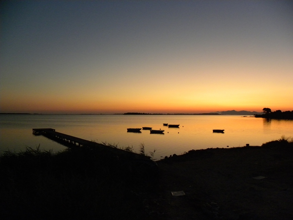 Un tramonto surreale