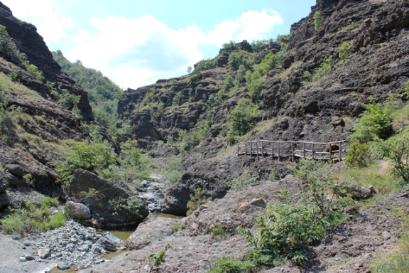 Il canyon della Val Gargassa