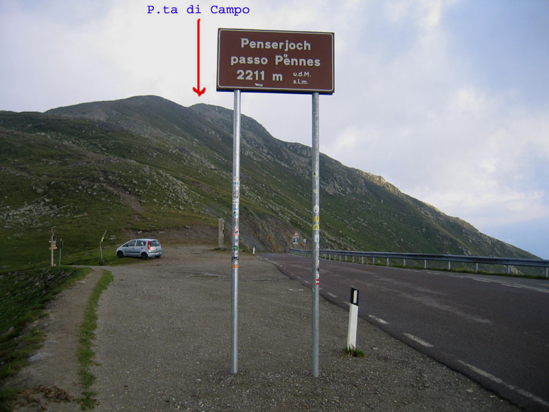 7 salite....... al Passo Pennes