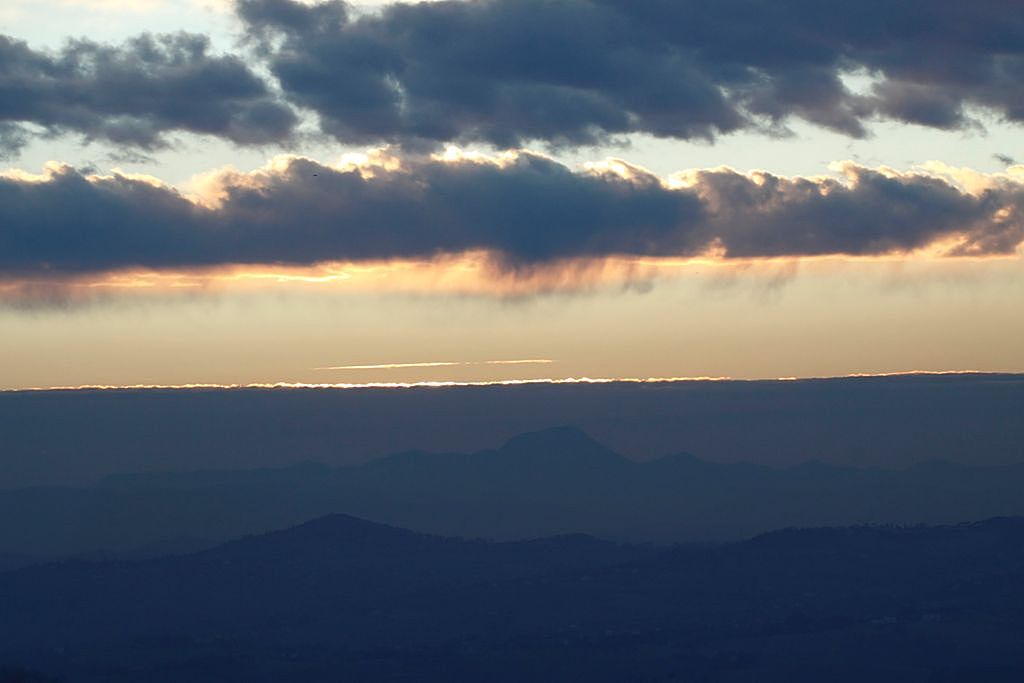 Evoluzione di un tramonto