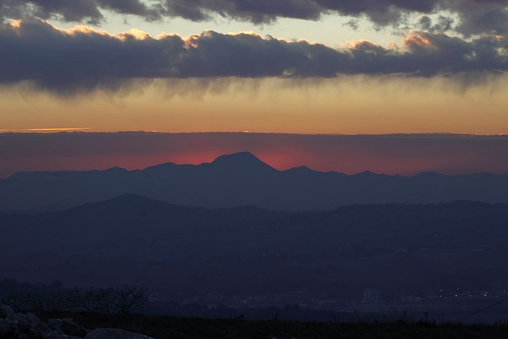 Evoluzione di un tramonto