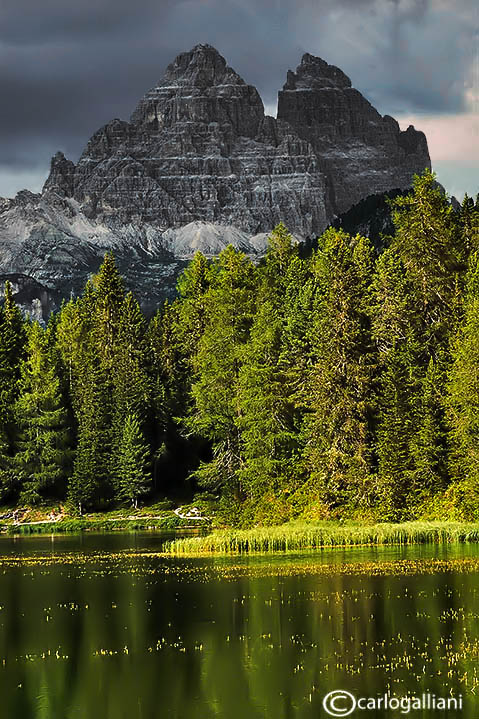 Giochi di luce sulle Dolomiti