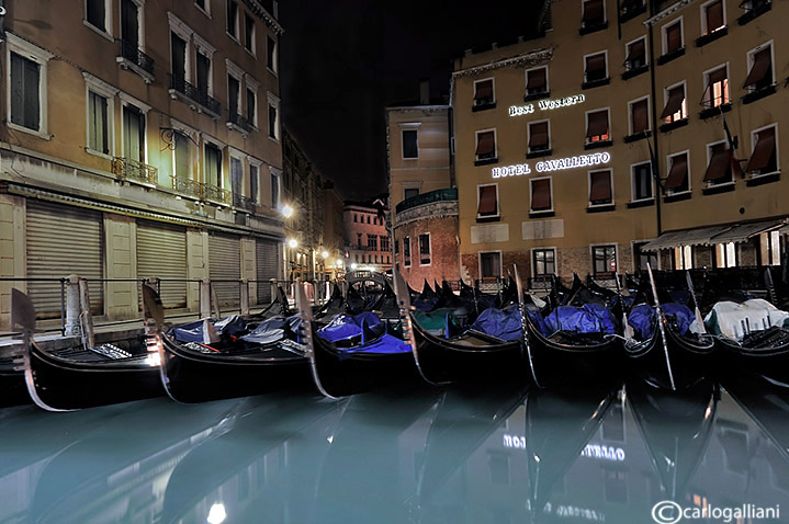 Venice by night