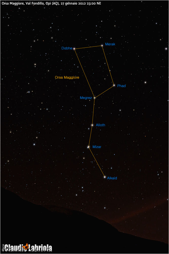 Orsa Maggiore (Grande Carro)