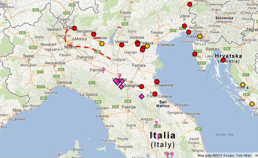 distribuzione di Helix cincta