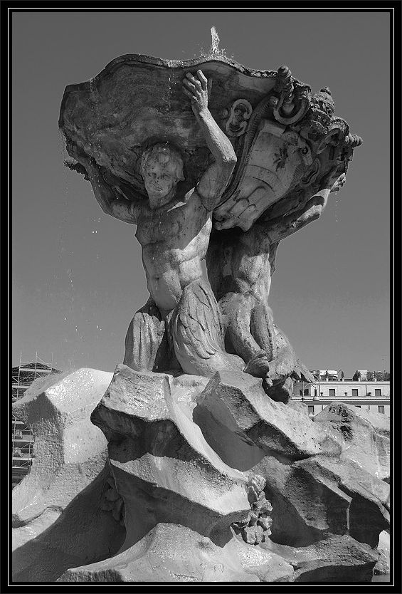 Roma in bianco e nero