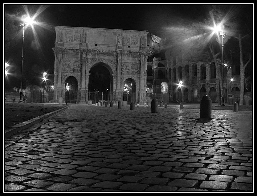 Roma in bianco e nero