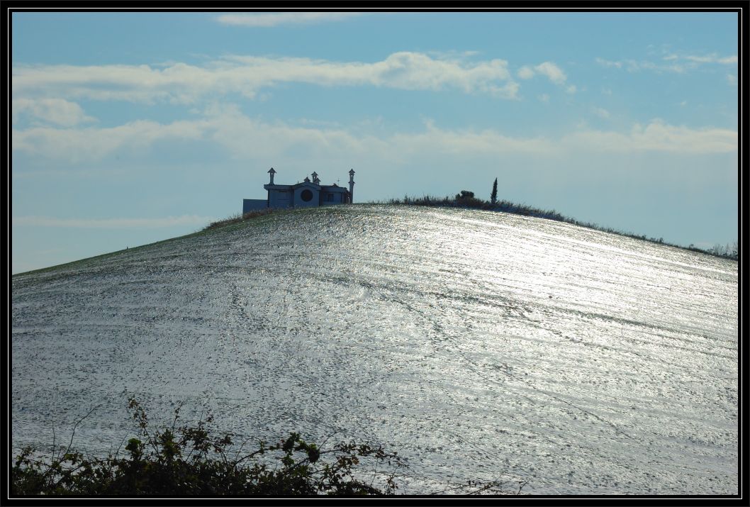 Neve sui Sassoni di Furbara e Sasso (Roma)