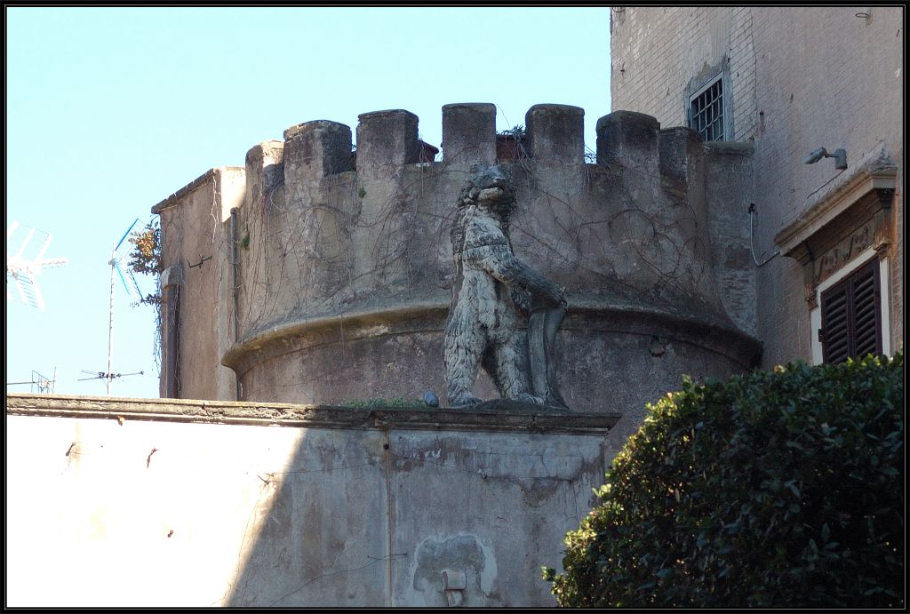 Animali a Roma nello zoo di pietra