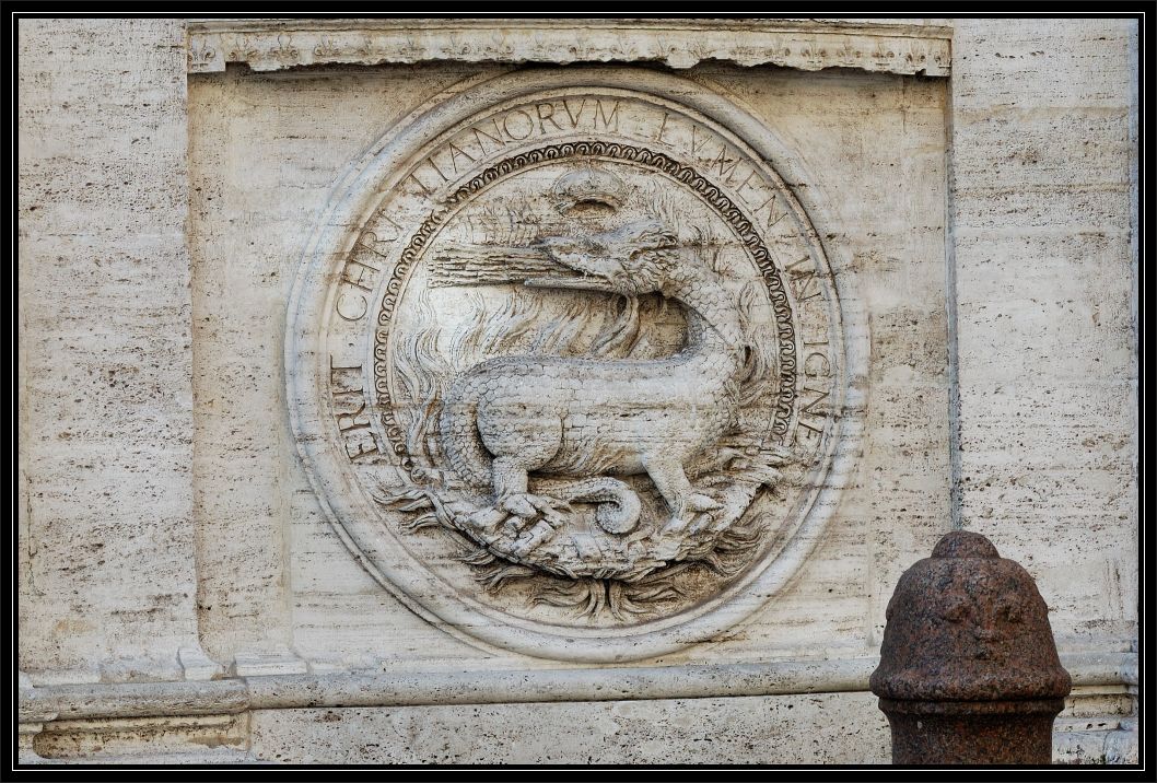 Animali a Roma nello zoo di pietra
