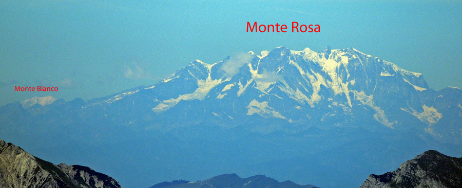 Pizzo Arera e Monte Bianco