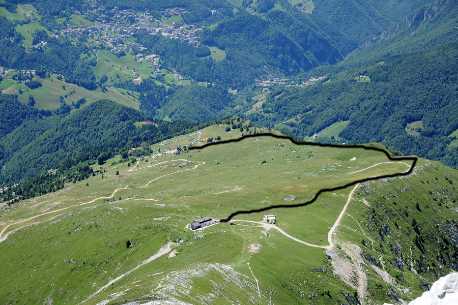 Pizzo Arera e Monte Bianco