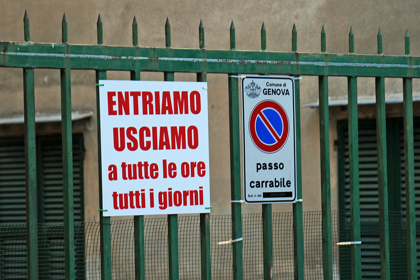 TOPONOMASTICA e CARTELLONISTICA