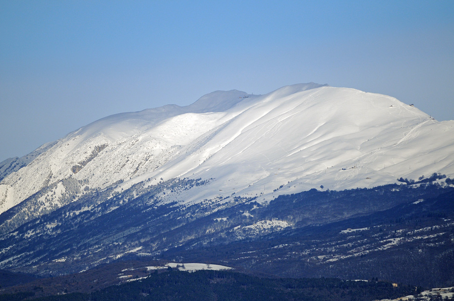 Il Monte Baldo visto dal Garda