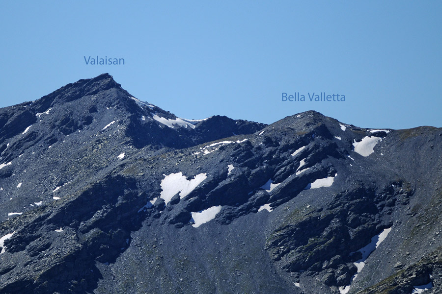 Dal Colle del Piccolo San Bernardo al Mont Valaisan