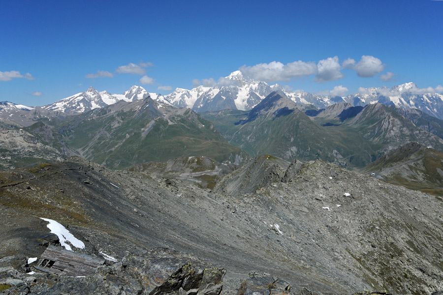 Dal Colle del Piccolo San Bernardo al Mont Valaisan