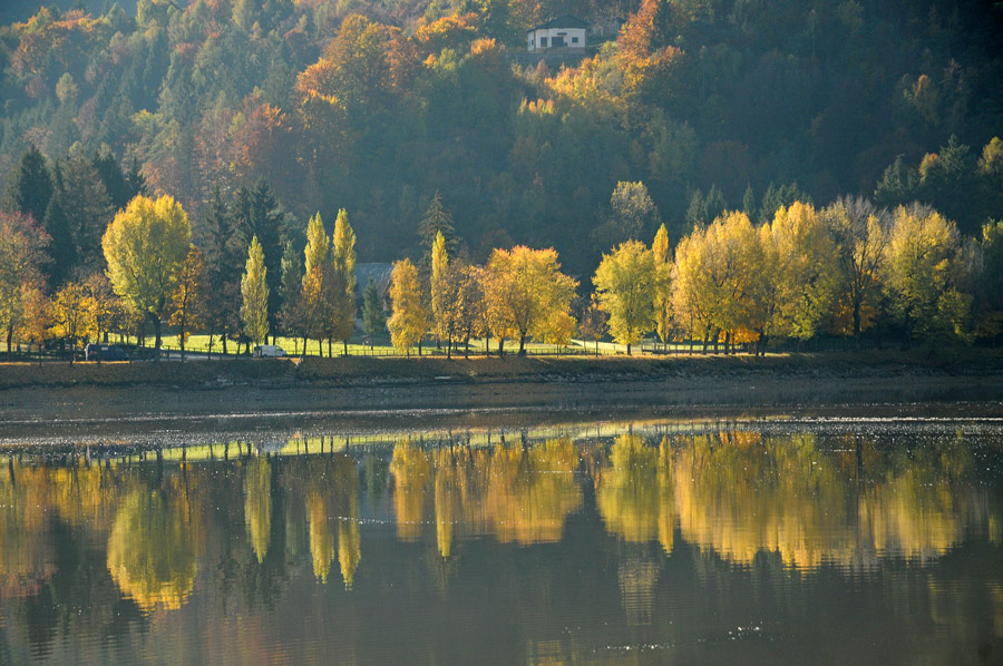 Il Lago di Ledro e l'' arrossamento da Planktothrix rub.