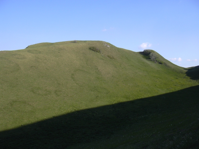 geologia e giuoco del pallone (dolina di cresta?)
