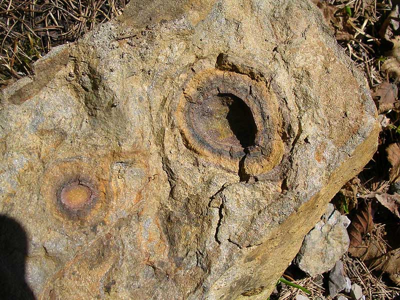 che è successo in questa roccia?