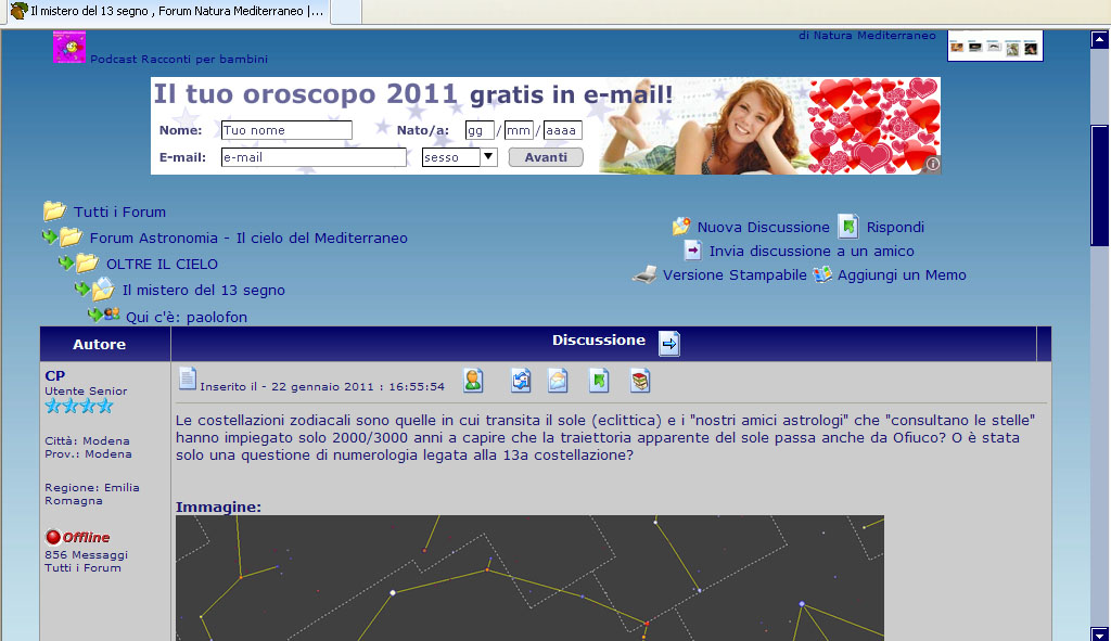 Il mistero del 13 segno