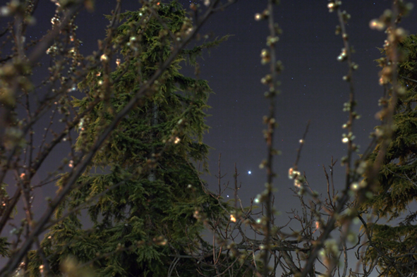 Congiunzione Venere-Giove