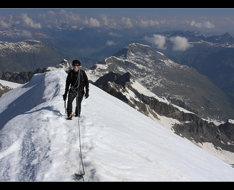 Piz Morteratsch, un balcone sul Bernina
