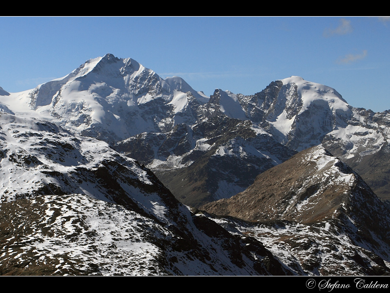 Piz Morteratsch, un balcone sul Bernina