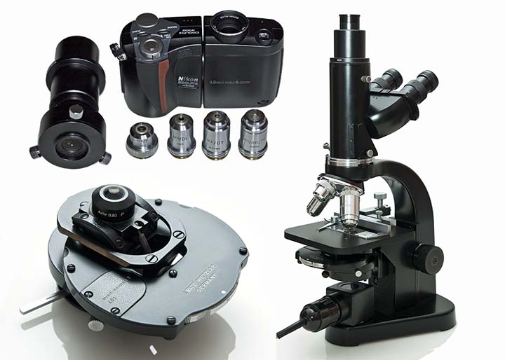 Microscopio Leitz e Fotomicrografia