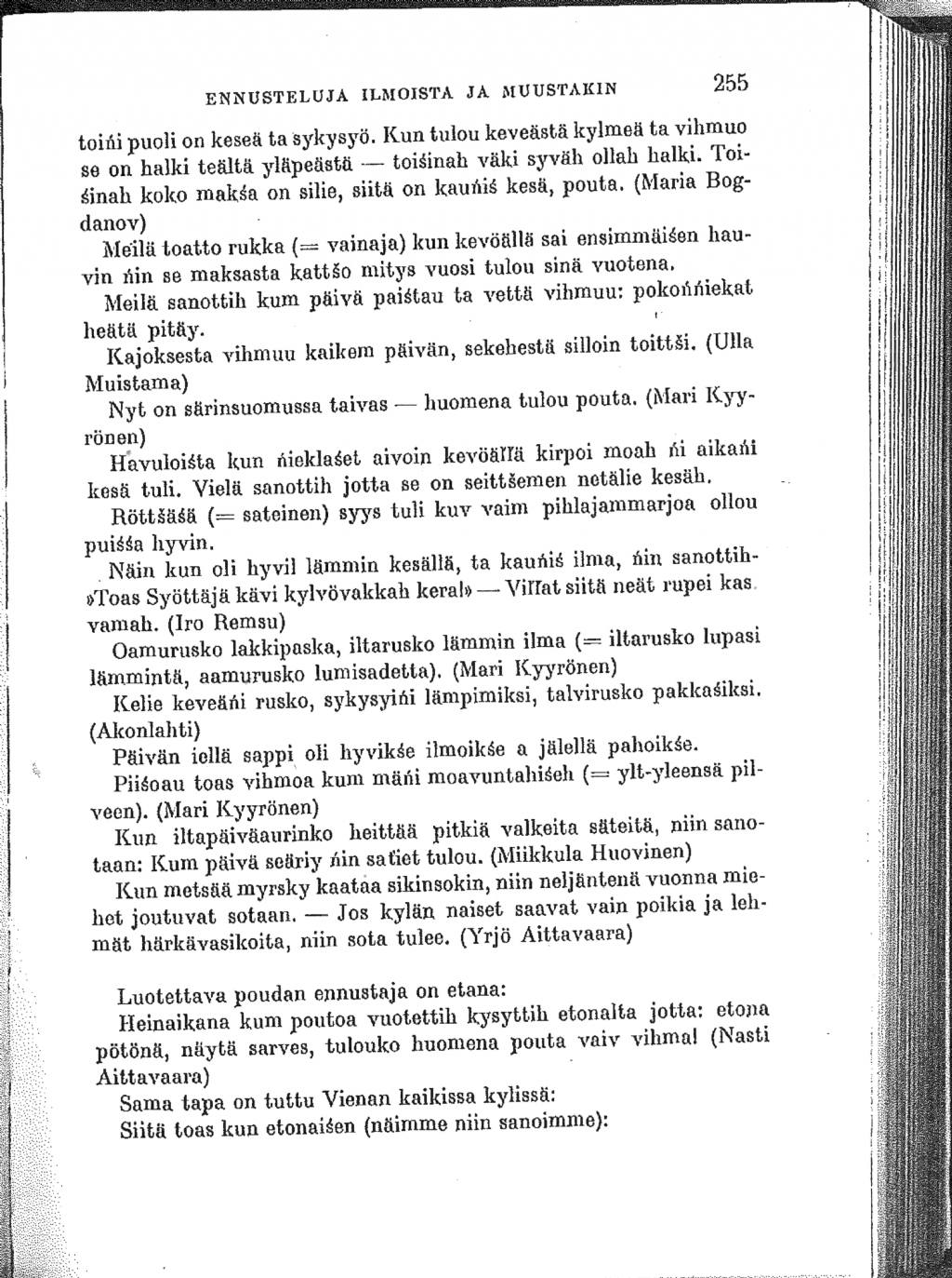 SONDAGGIO ETNOLOGICO: CONOSCI IL 